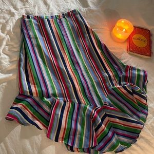 XS Striped Skirt.